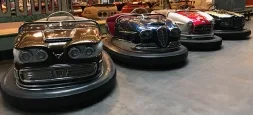 Detailaufnahme restaurierter Autoscooter